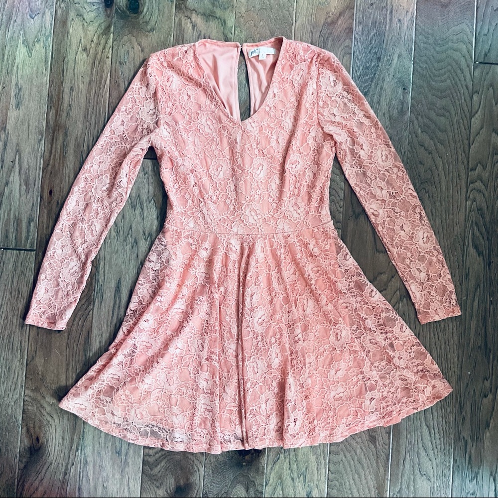 NWOT Pretty Floral Lace Jolt Dress ✨ Size Small